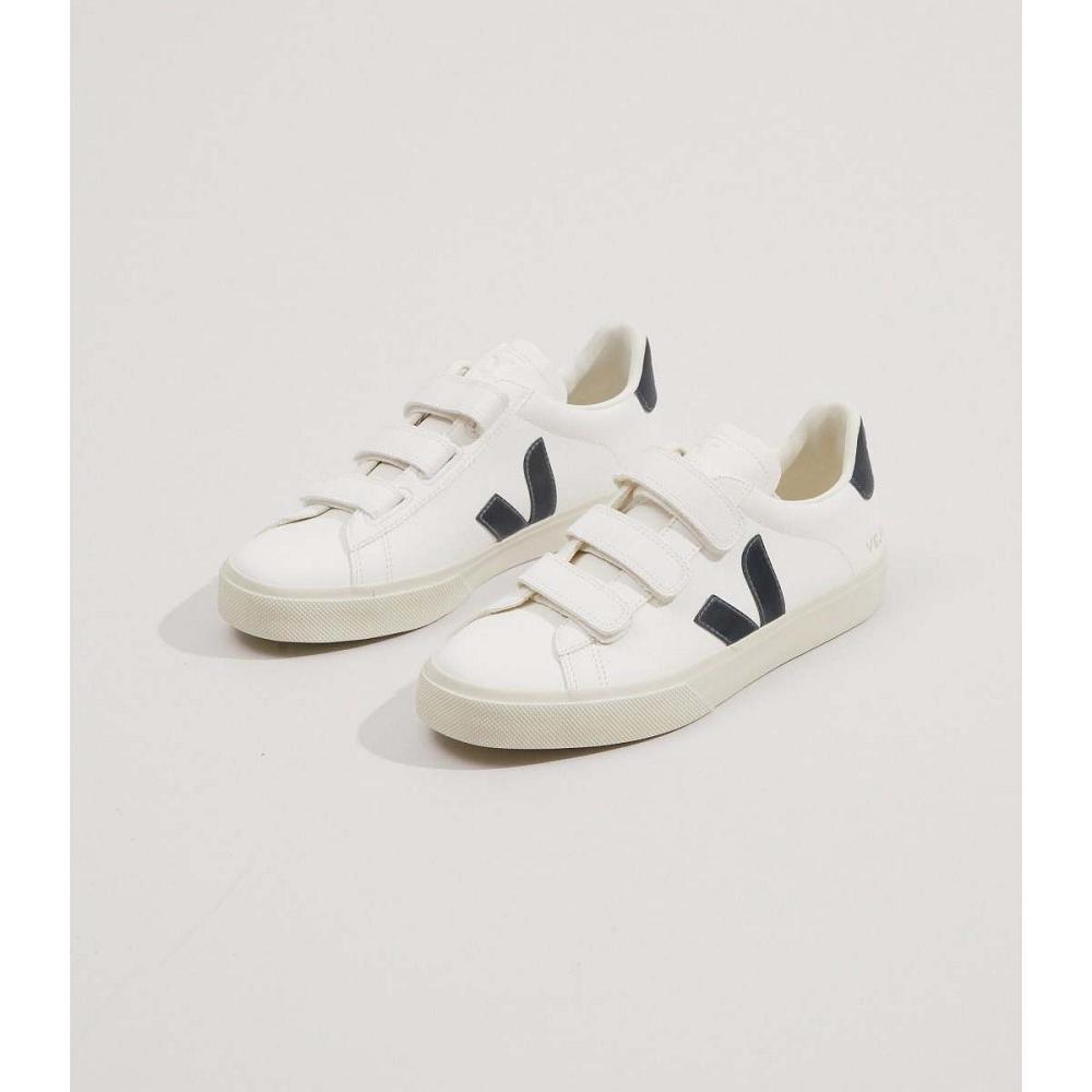 White/Black Men's Veja RECIFE CHROMEFREE Sneakers | AU 310GSO